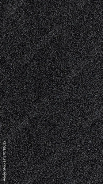 Fototapeta Dark Grey Heather Fabric Texture Seamless Pattern Background