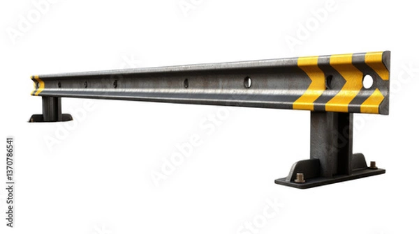 Fototapeta construction crane isolated on white