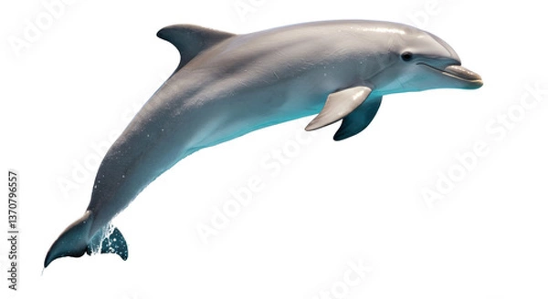 Fototapeta Isolated Dolphin