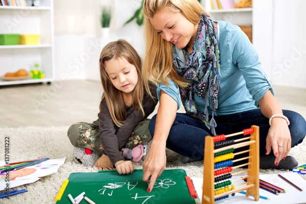 Fototapeta Learning math