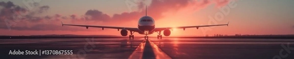 Fototapeta Sunset Mobility Narrative Air Force Reserve Birthday Celebration of Tactical Transport and National Infrastructure Resilience in High-Performance Logistics