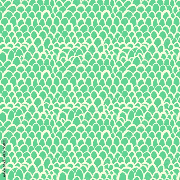 Obraz Nautical pattern inspired by tropical fish skin