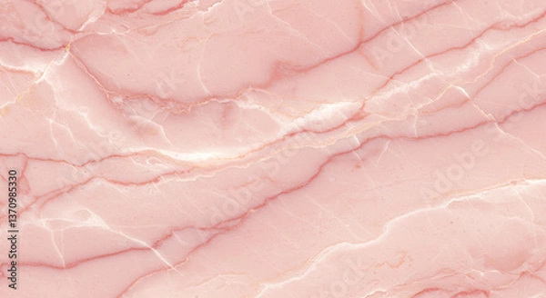 Obraz Elegant Pink Marble Texture Background High Resolution Seamless Pattern for Design Projects