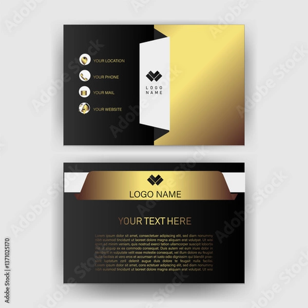 Obraz Elegant Business Card Design (13)