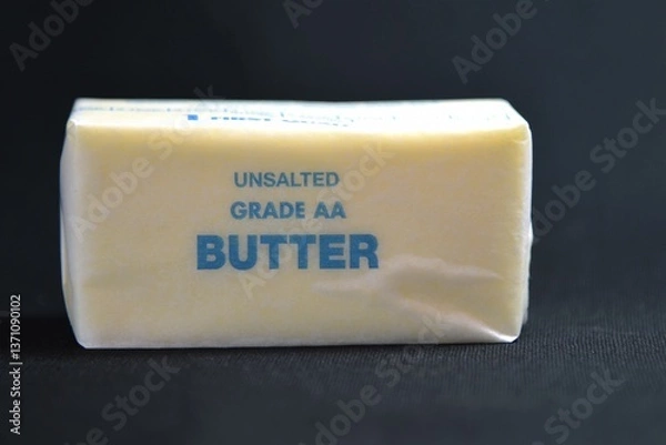 Obraz Unsalted grade AA butter