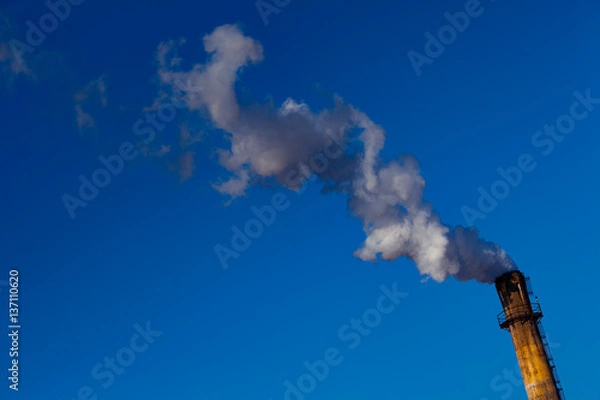 Obraz Chimney in East Beijing
