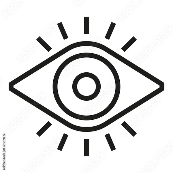 Obraz vision icon