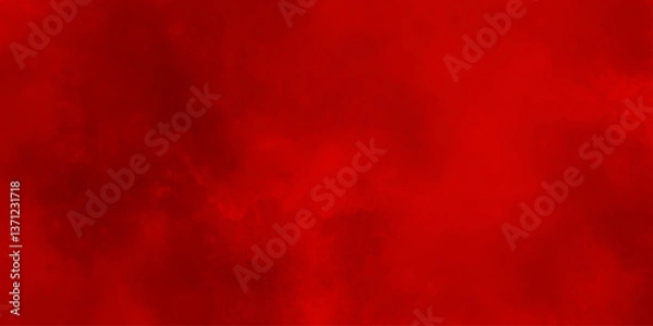 Fototapeta Abstract grainy red Grunge Cloudy Texture with blood red smoke Background. Abstract Grunge red metal smoke brush effect. Red Textured surface of colored plastic background. Professional Stock Photo.