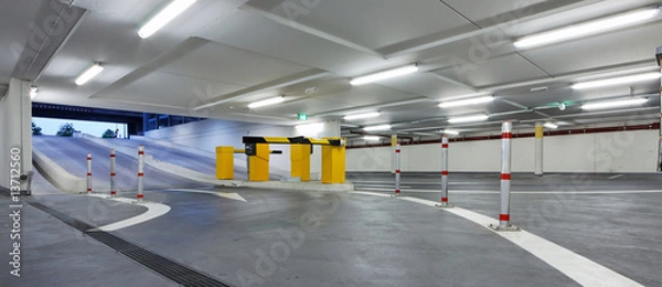 Obraz Parking w garażu_1