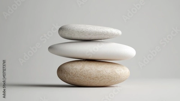 Obraz Stacking balance