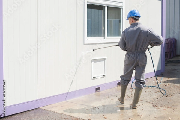 Obraz high pressure cleaning