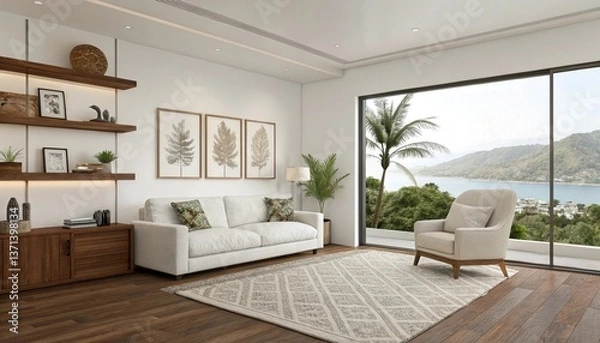 Obraz modern living room