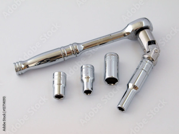 Obraz 1/4 inch square drive socket set