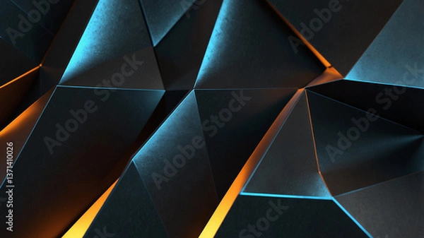 Obraz Cracked Futuristic Panels