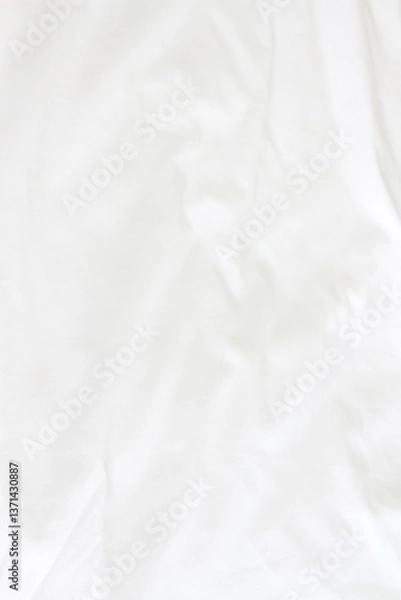 Fototapeta  white bedding sheets texture for background