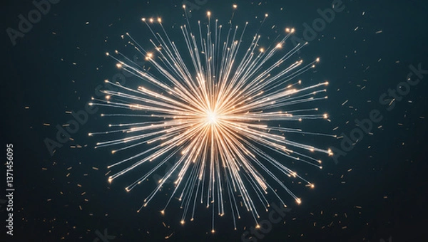 Obraz fireworks in the night sky