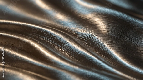 Obraz black fabric texture