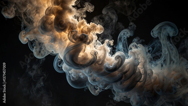 Obraz abstract smoke background