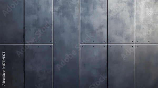 Obraz metal panel texture background pattern.