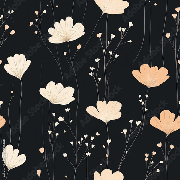 Obraz seamless floral pattern