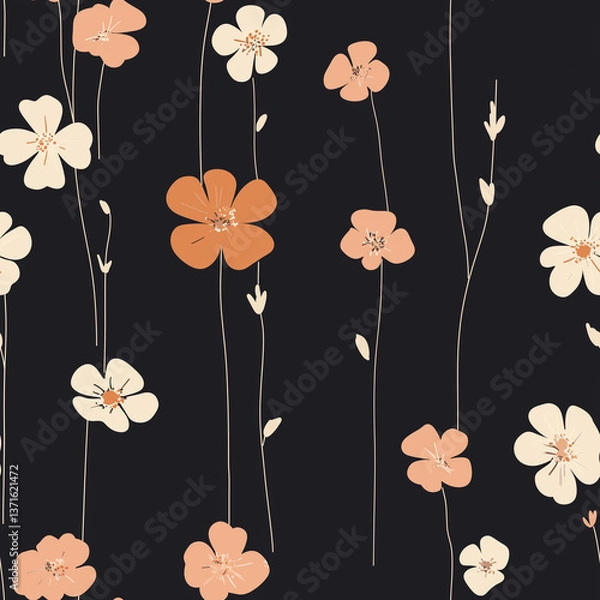 Obraz seamless floral pattern