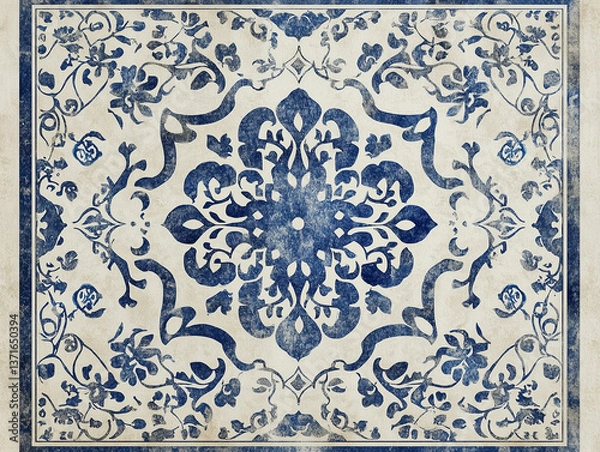 Obraz vintage floral background