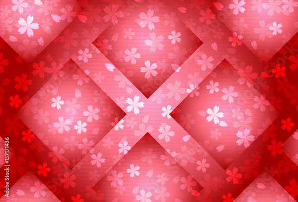 Fototapeta 桜　春　花　背景