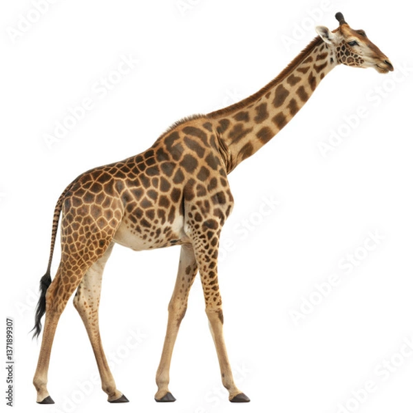 Fototapeta Giraffe AI Generated Image