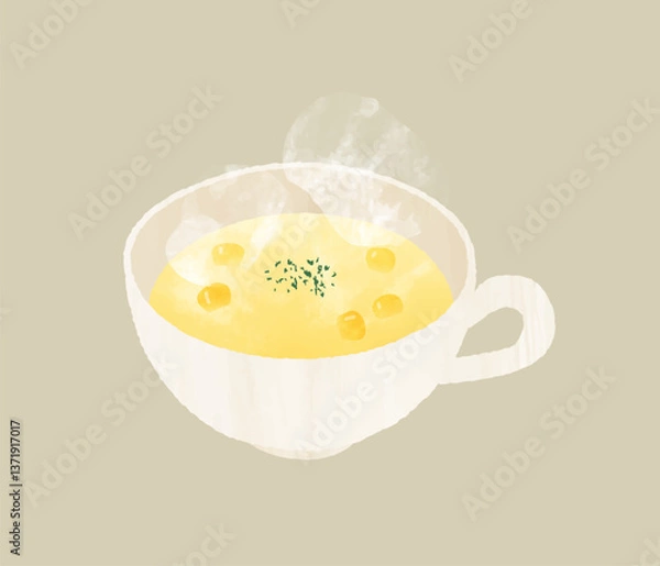 Obraz コーンスープ