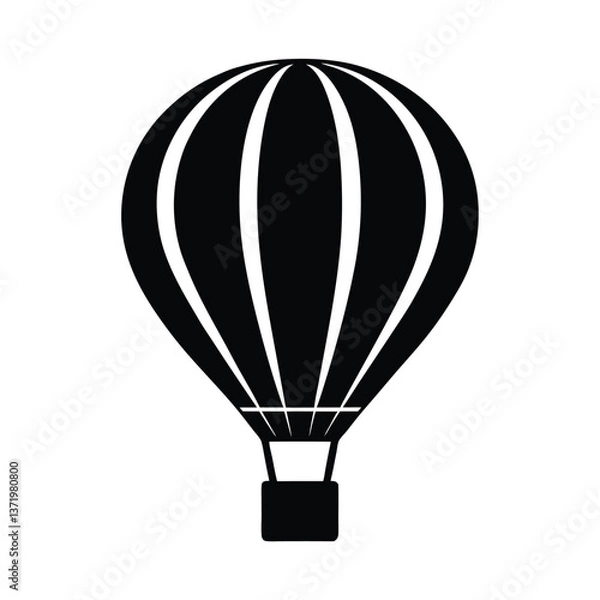 Obraz hot air balloon vector illustration