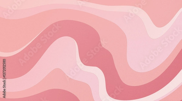 Fototapeta Abstract Pink toned wave pattern design