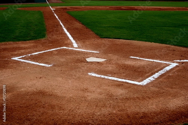 Obraz Boisko do gry w baseballa