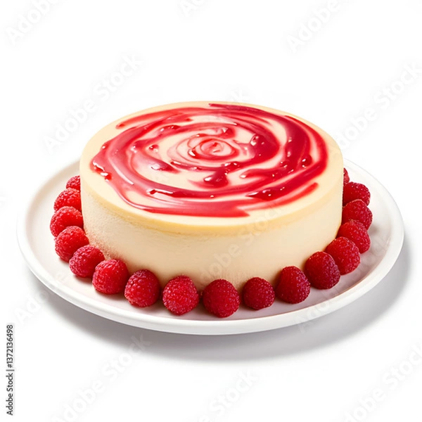 Obraz a strawberry cake