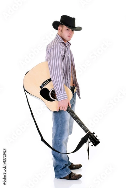 Obraz Country & Western singer