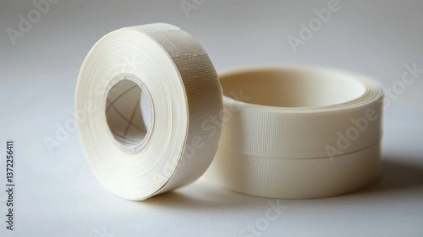 Obraz A Single Length of Paper Tape in Focus