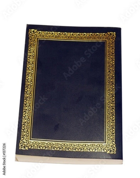 Fototapeta libro azul