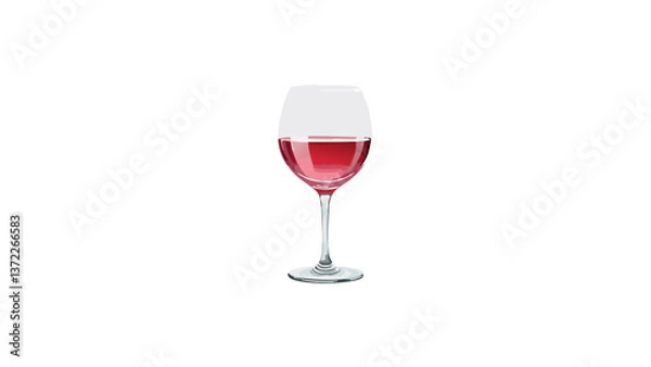 Obraz wine glass