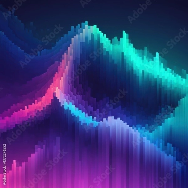 Fototapeta abstract background with blue lines