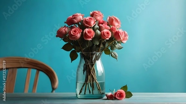 Obraz bouquet of tulips in a vase