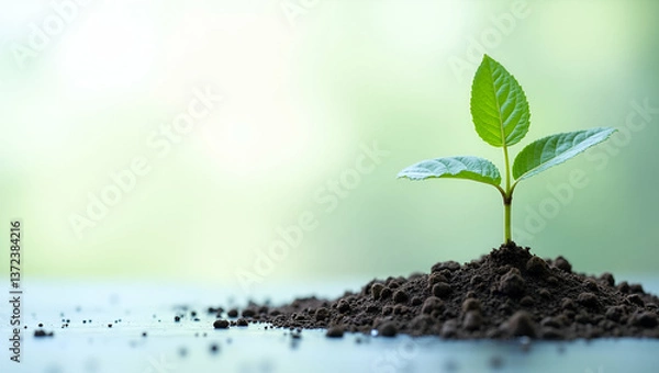 Obraz Corporate sustainability drives ethical leadership and resource efficiency, fostering long-term success and societal progress in business.