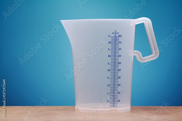 Fototapeta measuring cup for 5000ml