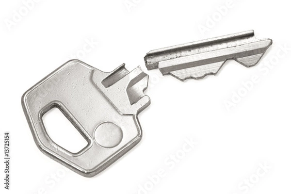 Obraz Broken silver key