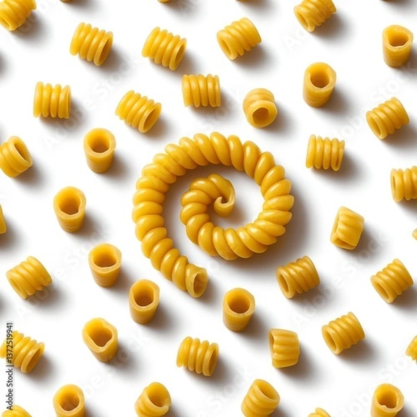 Obraz Spiral Pasta Pattern
