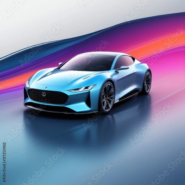 Fototapeta sports car