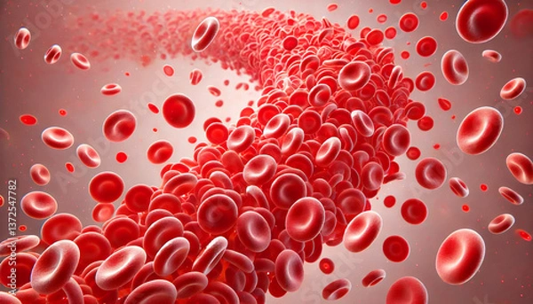 Fototapeta red blood cell.