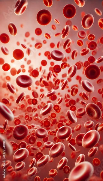 Fototapeta red blood cell.