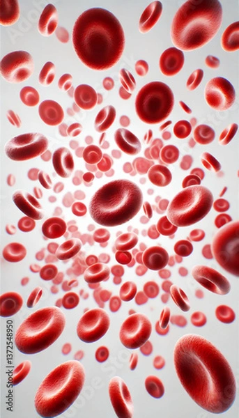 Fototapeta red blood cell.
