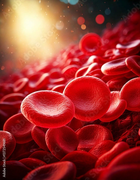 Fototapeta red blood cell.
