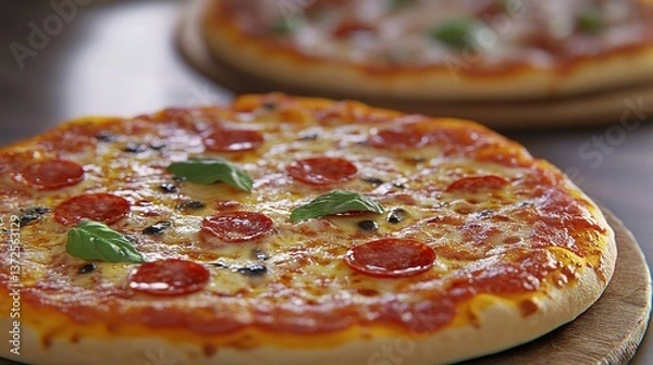 Obraz italian pizzas 