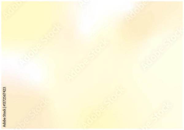 Obraz 明るく上品なグラデーションの背景素材　イエロー